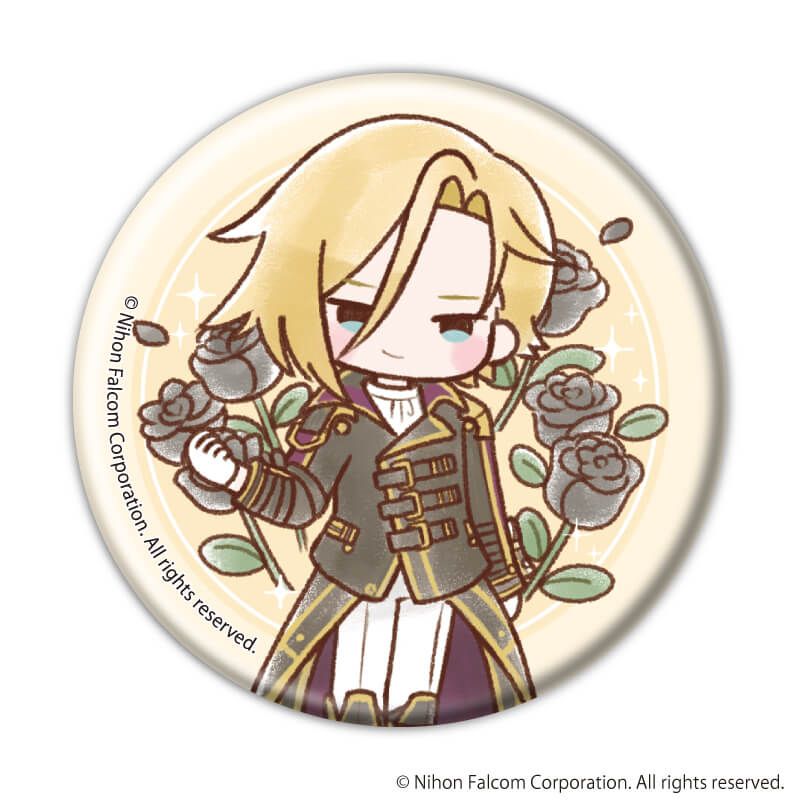 缶バッジ「ファルコム45周年」03/コンプリートセット(全8種)(レトロアートイラスト)