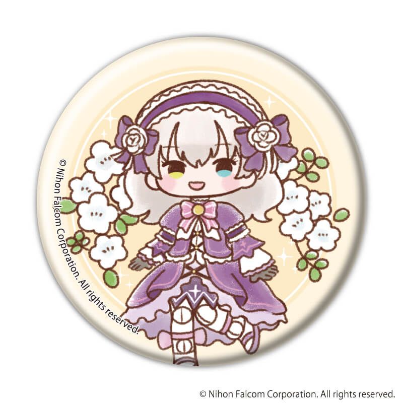 缶バッジ「ファルコム45周年」03/コンプリートセット(全8種)(レトロアートイラスト)