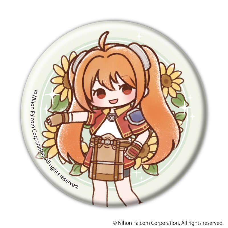 缶バッジ「ファルコム45周年」02/コンプリートセット(全8種)(レトロアートイラスト)