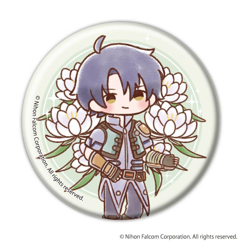 缶バッジ「ファルコム45周年」02/コンプリートセット(全8種)(レトロアートイラスト)