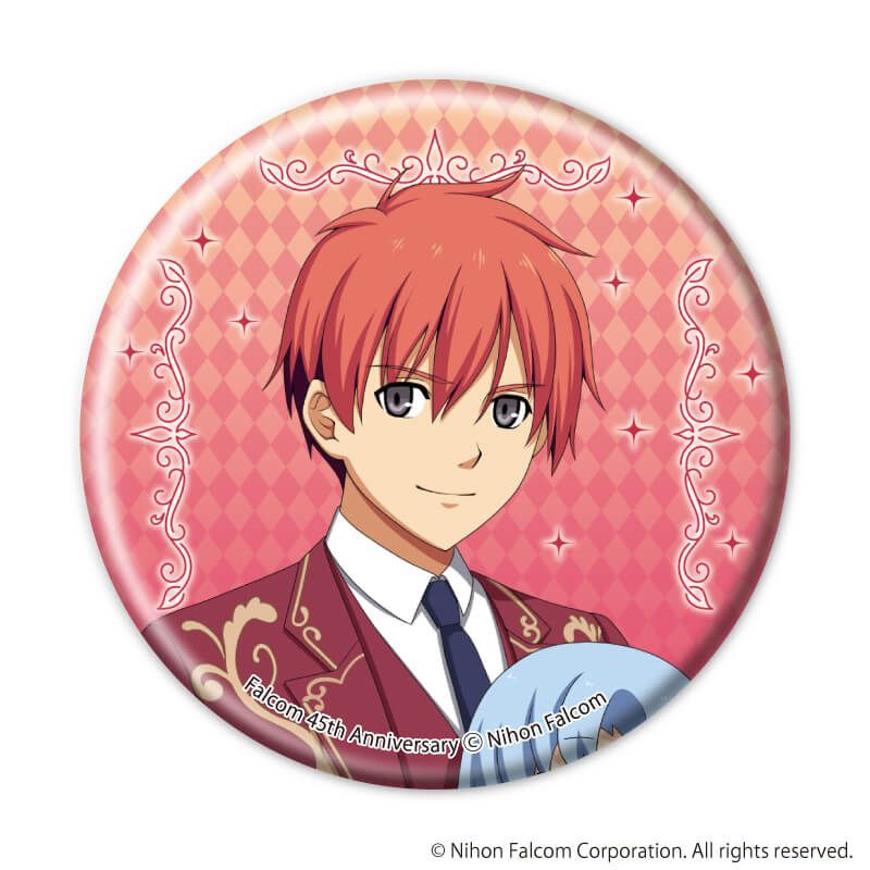 缶バッジ「ファルコム45周年」01/コンプリートセット(全4種)(描き起こしイラスト)