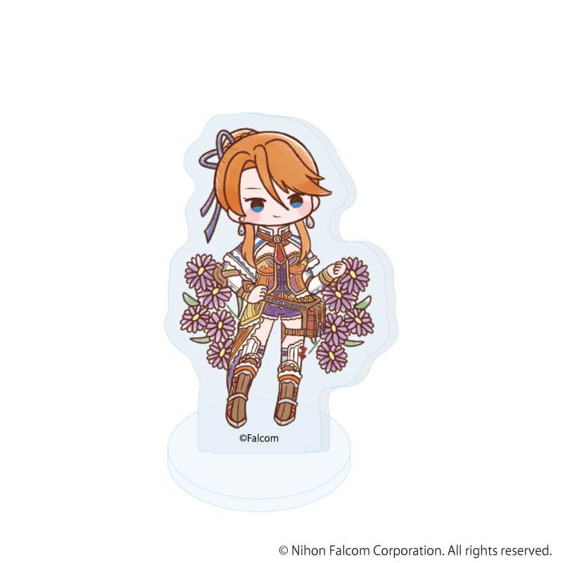 アクリルぷちスタンド「ファルコム45周年」06/ブラインド(7種)(レトロアートイラスト)