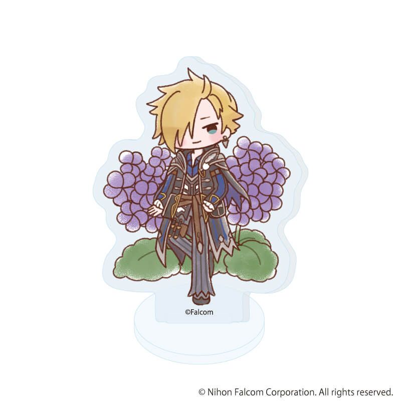 アクリルぷちスタンド「ファルコム45周年」06/ブラインド(7種)(レトロアートイラスト)