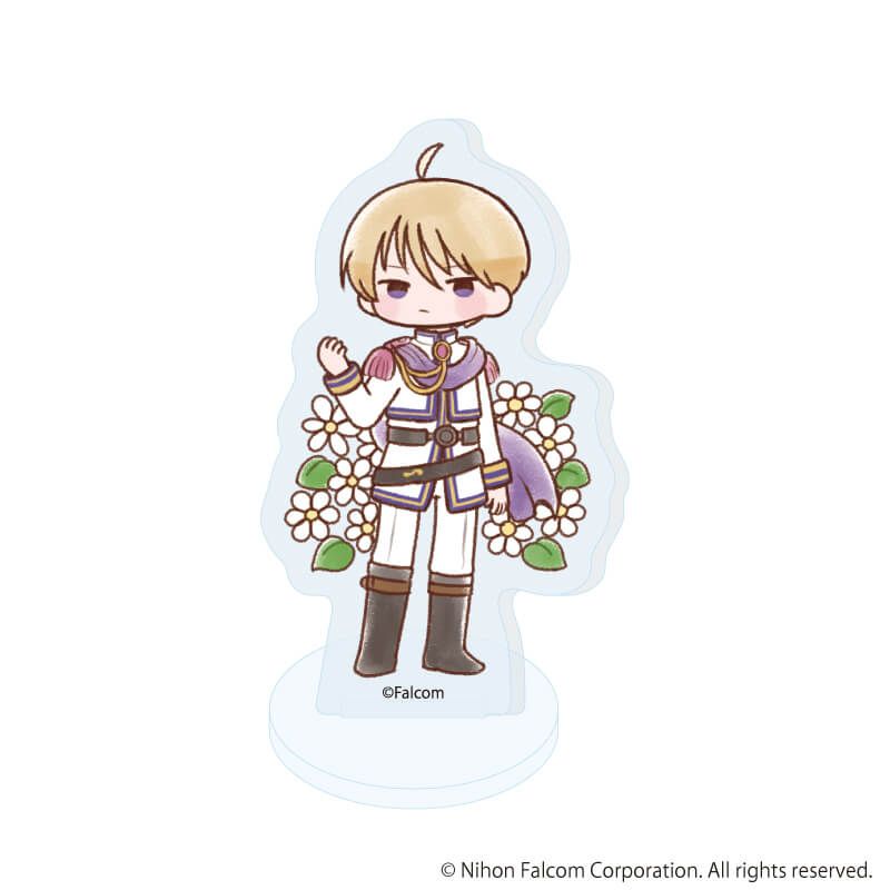 アクリルぷちスタンド「ファルコム45周年」04/ブラインド(7種)(レトロアートイラスト)