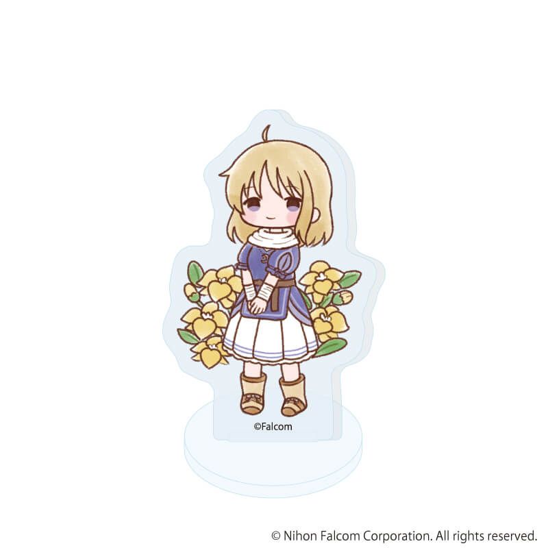 アクリルぷちスタンド「ファルコム45周年」04/ブラインド(7種)(レトロアートイラスト)