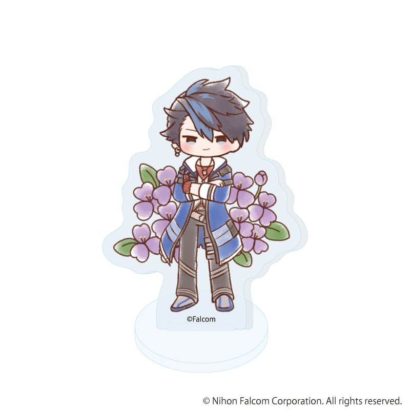 アクリルぷちスタンド「ファルコム45周年」03/ブラインド(7種)(レトロアートイラスト)