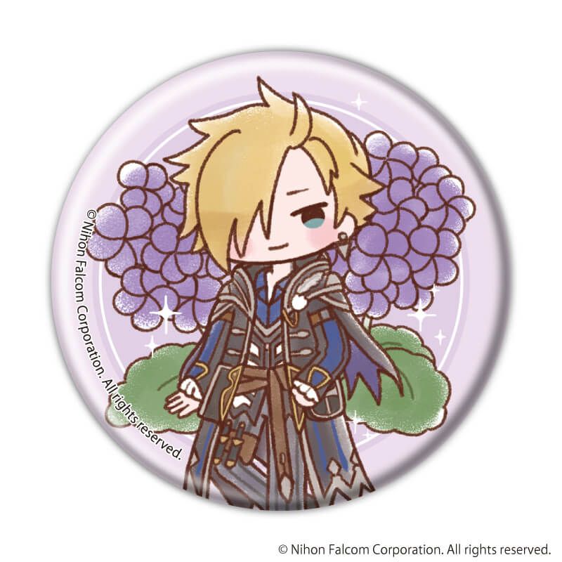 缶バッジ「ファルコム45周年」07/ブラインド(7種)(レトロアートイラスト)