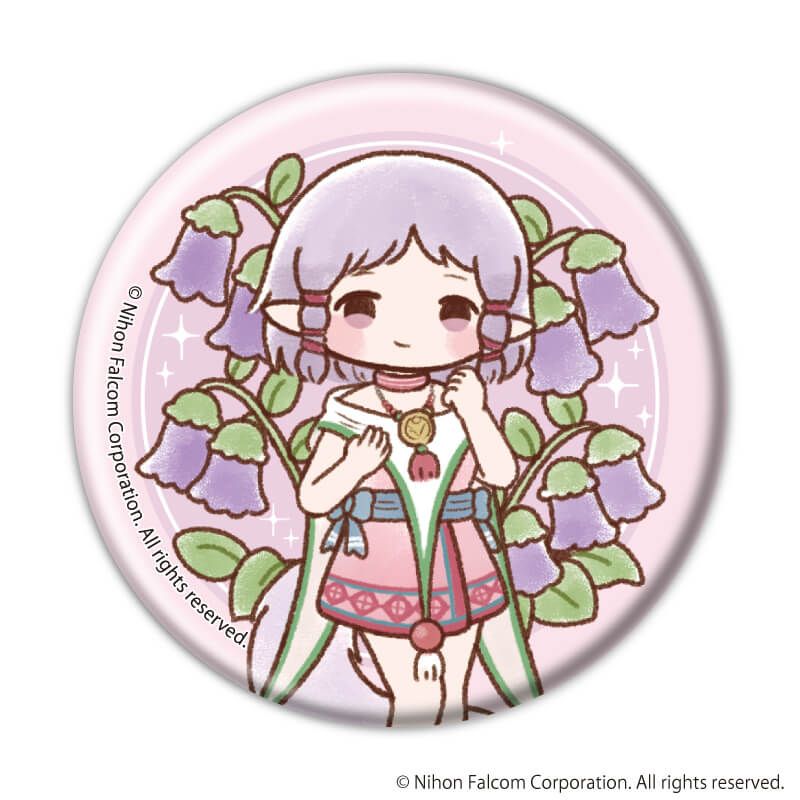 缶バッジ「ファルコム45周年」06/ブラインド(8種)(レトロアートイラスト)