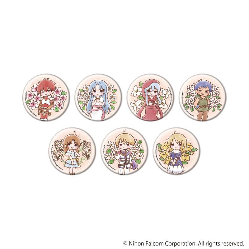 缶バッジ「ファルコム45周年」05/ブラインド(7種)(レトロアートイラスト)