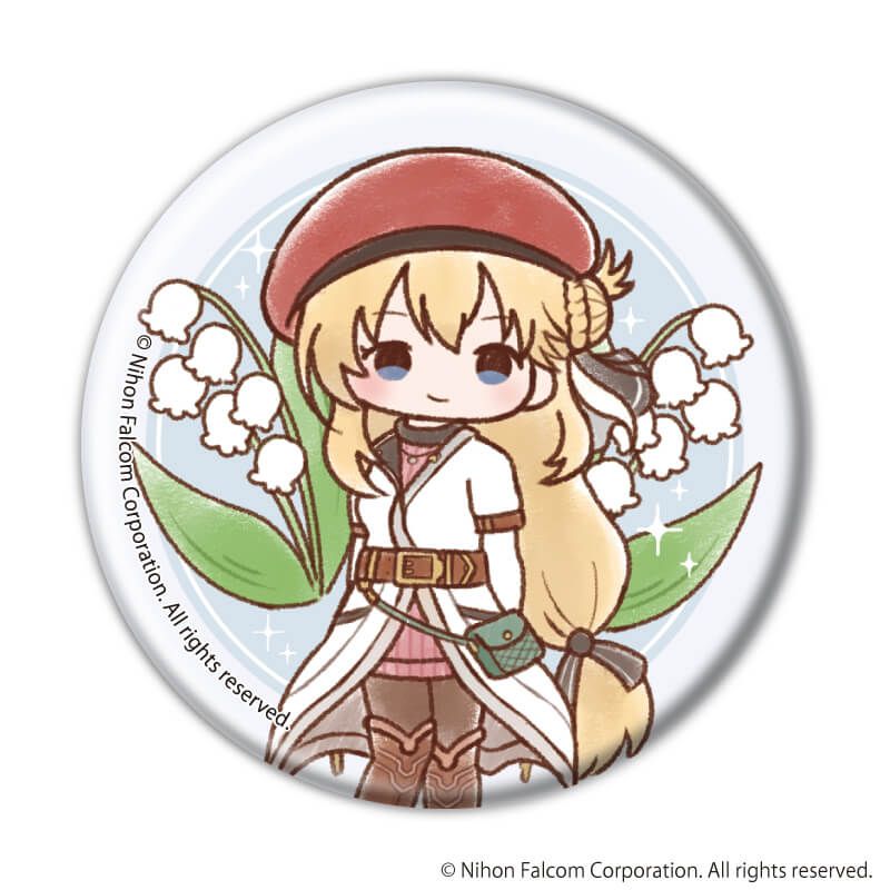 缶バッジ「ファルコム45周年」04/ブラインド(7種)(レトロアートイラスト)