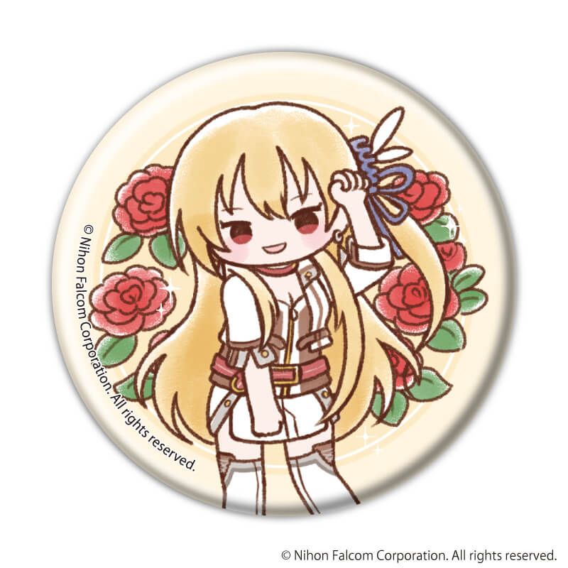 缶バッジ「ファルコム45周年」03/ブラインド(8種)(レトロアートイラスト)