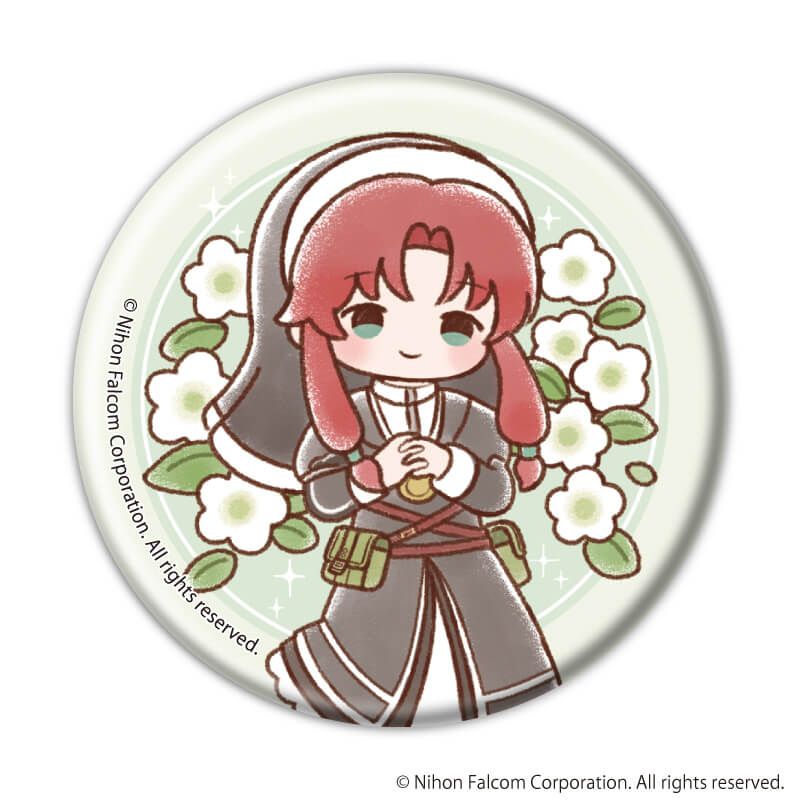 缶バッジ「ファルコム45周年」02/ブラインド(8種)(レトロアートイラスト)