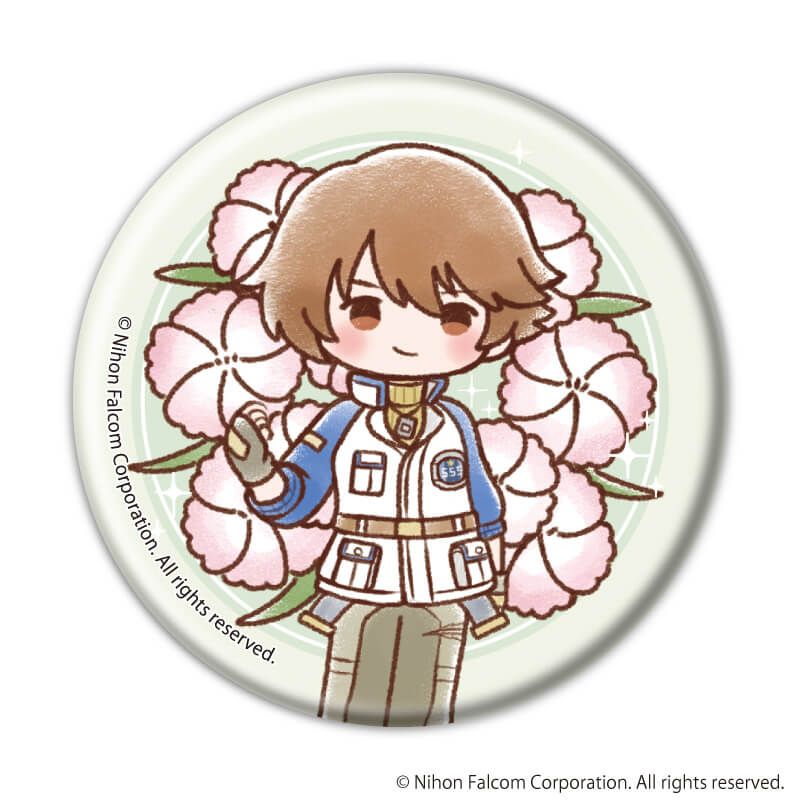 缶バッジ「ファルコム45周年」02/ブラインド(8種)(レトロアートイラスト)