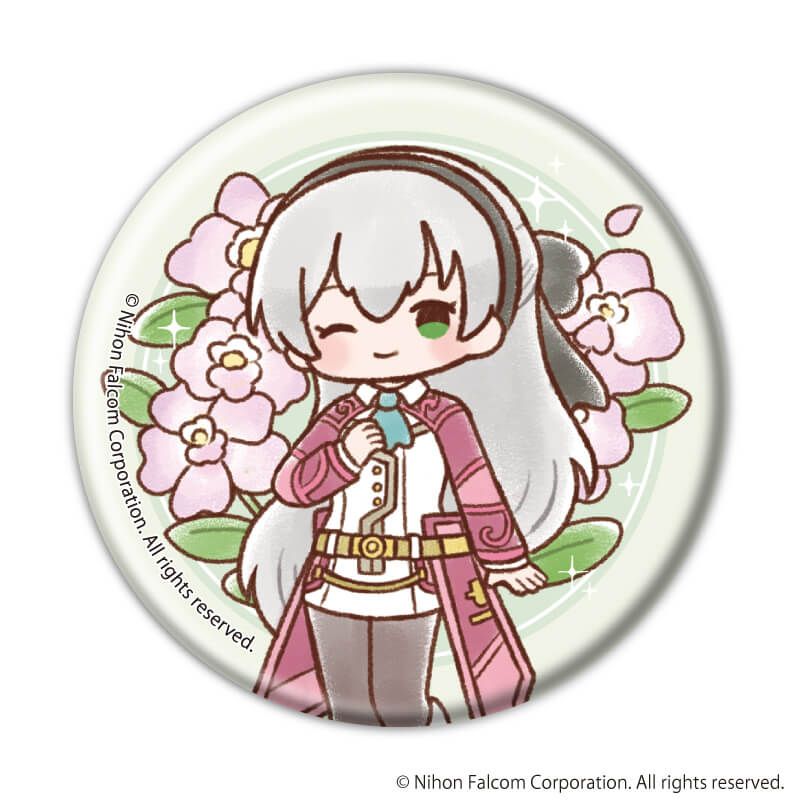 缶バッジ「ファルコム45周年」02/ブラインド(8種)(レトロアートイラスト)