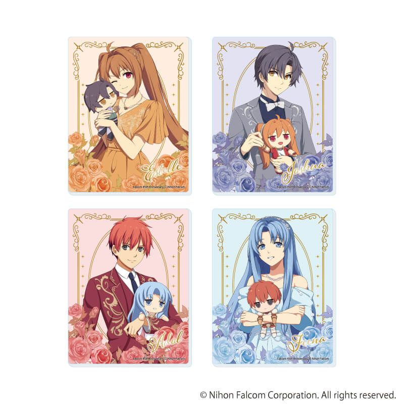 アクリルカード「ファルコム45周年」01/ブラインド(4種)(描き起こしイラスト)