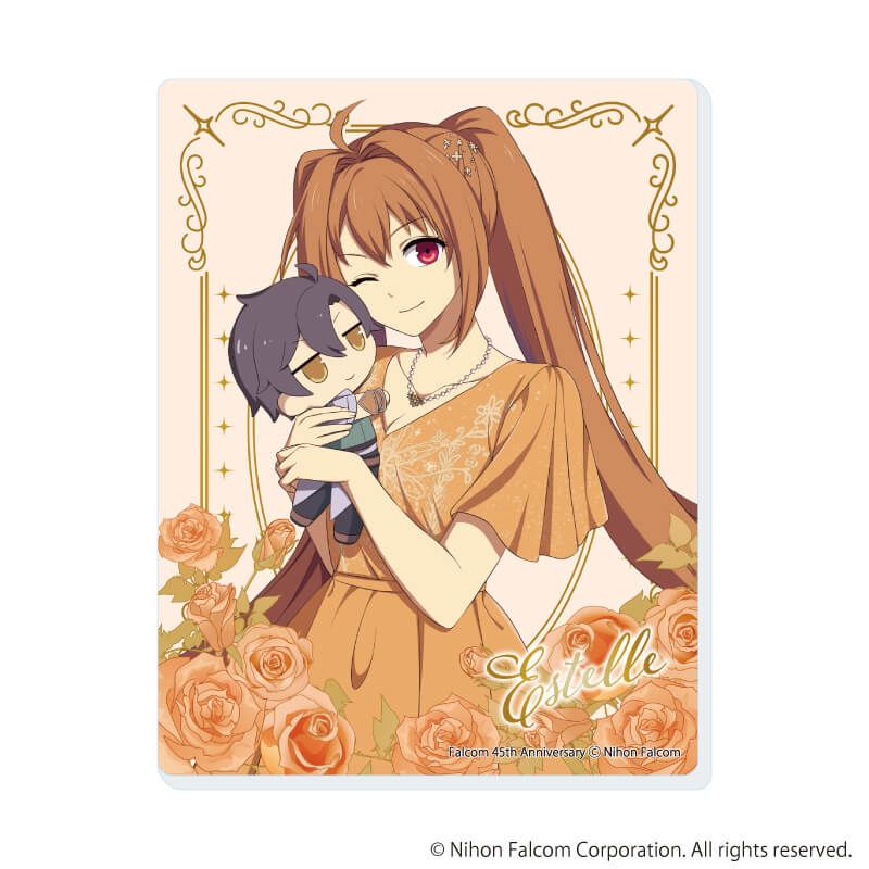 アクリルカード「ファルコム45周年」01/ブラインド(4種)(描き起こしイラスト)