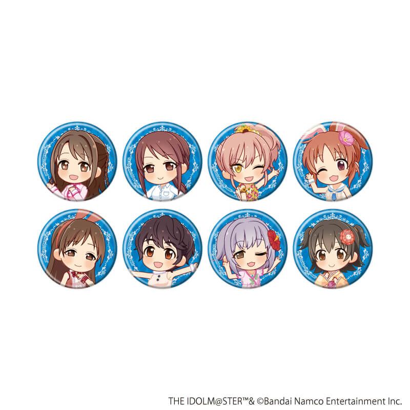 缶バッジ「アイドルマスター シンデレラガールズ」20/ぷちデレラver. コンプリートセットA(全8種)(公式イラスト)