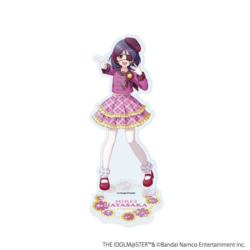 アクリルスタンド「アイドルマスター シンデレラガールズ」34/早坂美玲 制服アイドル衣装風(描き下ろしイラスト)