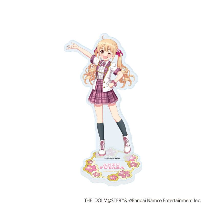 アクリルスタンド「アイドルマスター シンデレラガールズ」29/双葉杏 制服アイドル衣装風(描き下ろしイラスト)