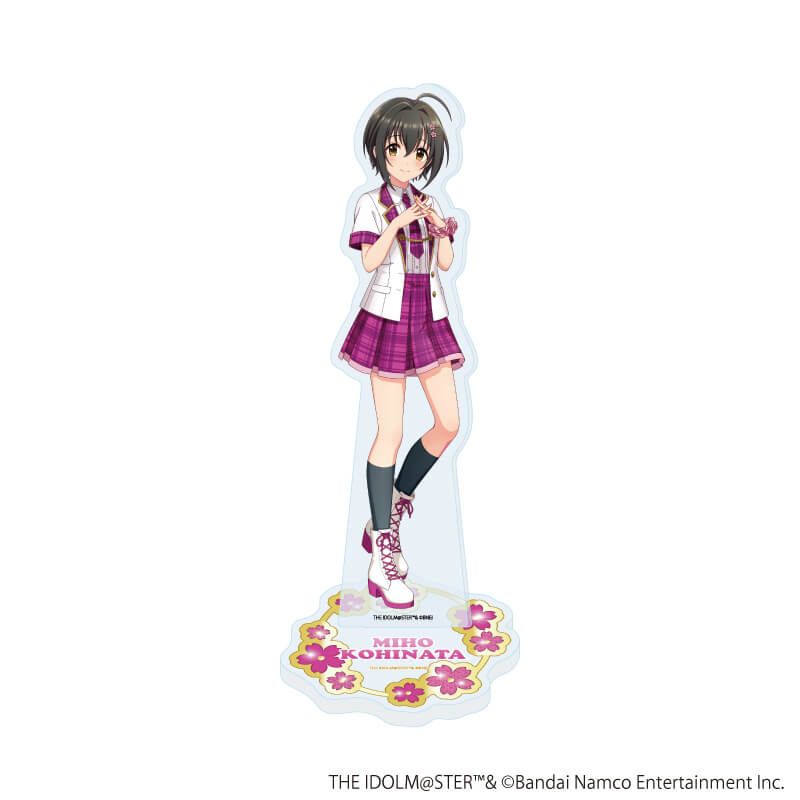 アクリルスタンド「アイドルマスター シンデレラガールズ」25/小日向美穂 制服アイドル衣装風(描き下ろしイラスト)