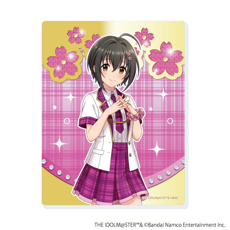 アクリルカード「アイドルマスター シンデレラガールズ」08/制服アイドル衣装風 コンプリートセット(全10種)(描き下ろしイラスト)