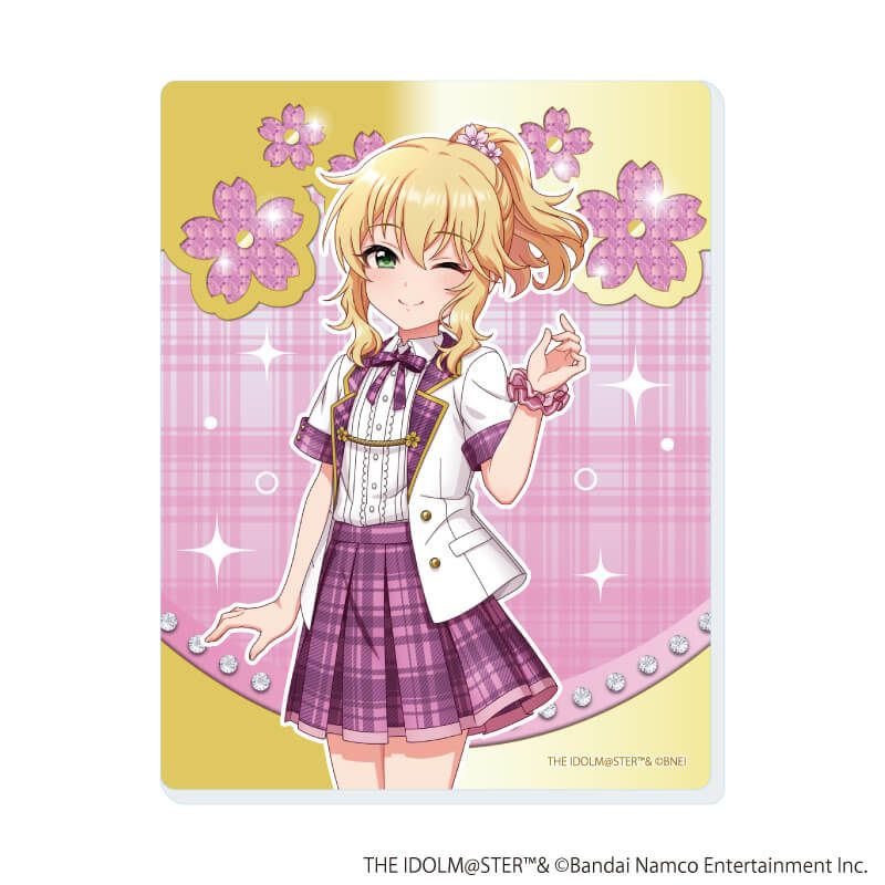 アクリルカード「アイドルマスター シンデレラガールズ」08/制服アイドル衣装風 コンプリートセット(全10種)(描き下ろしイラスト)