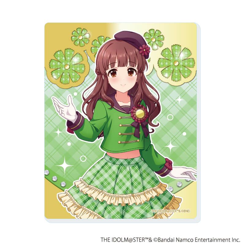 アクリルカード「アイドルマスター シンデレラガールズ」08/制服アイドル衣装風 コンプリートセット(全10種)(描き下ろしイラスト)