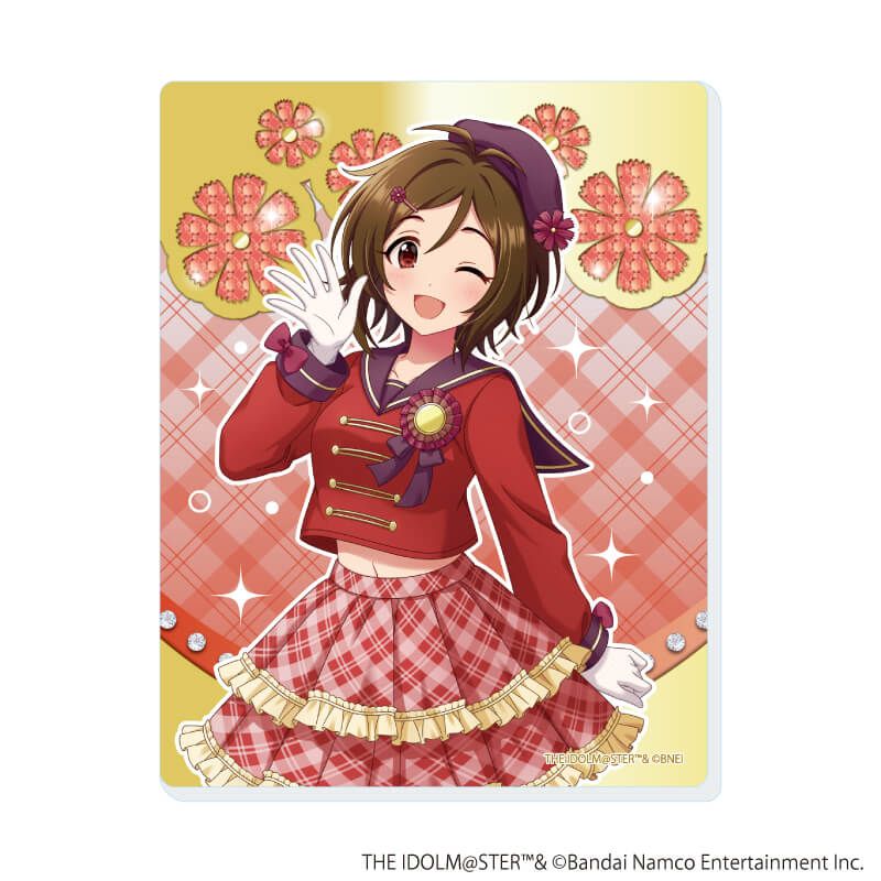アクリルカード「アイドルマスター シンデレラガールズ」08/制服アイドル衣装風 コンプリートセット(全10種)(描き下ろしイラスト)