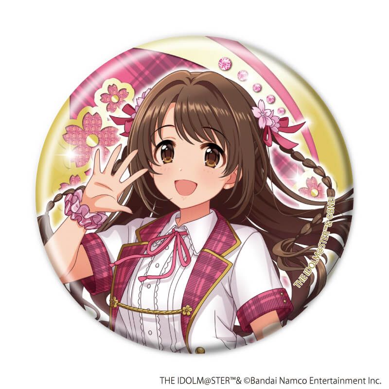缶バッジ「アイドルマスター シンデレラガールズ」19/制服アイドル衣装風 トレーディング(10種)(描き下ろしイラスト)