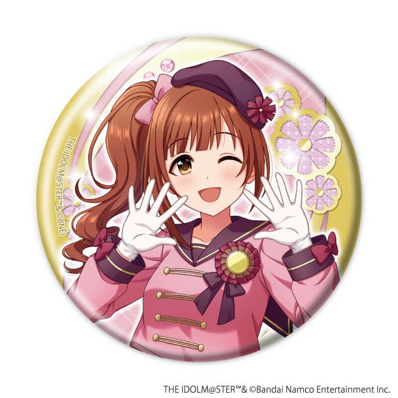 缶バッジ「アイドルマスター シンデレラガールズ」19/制服アイドル衣装風 トレーディング(10種)(描き下ろしイラスト)