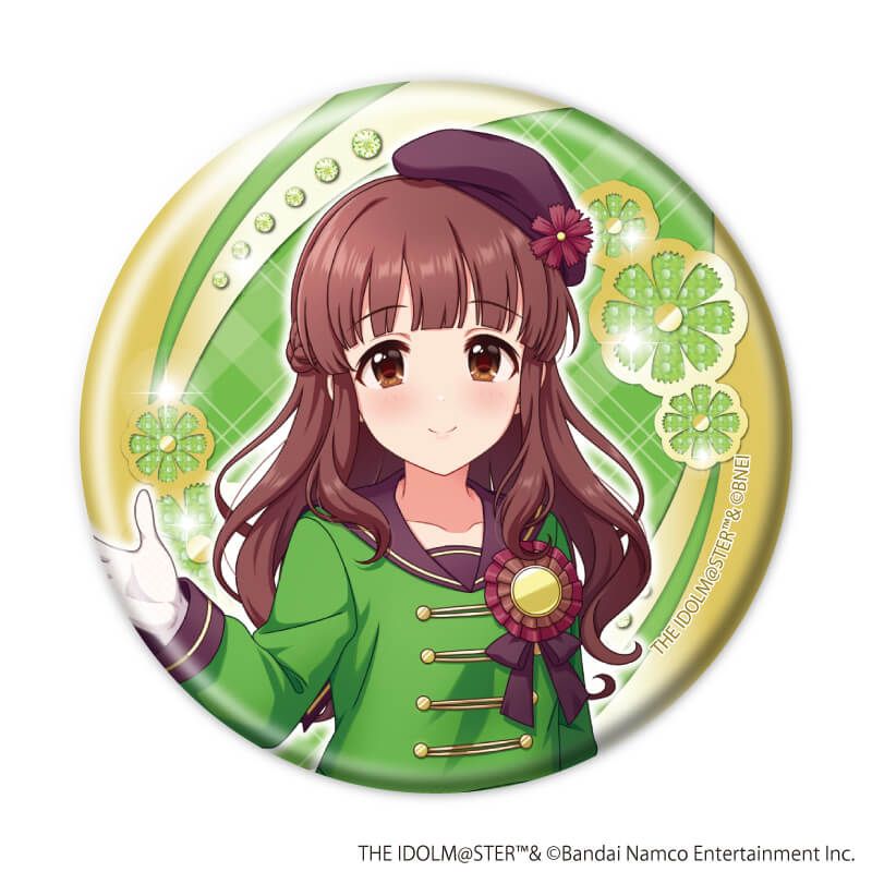 缶バッジ「アイドルマスター シンデレラガールズ」19/制服アイドル衣装風 トレーディング(10種)(描き下ろしイラスト)