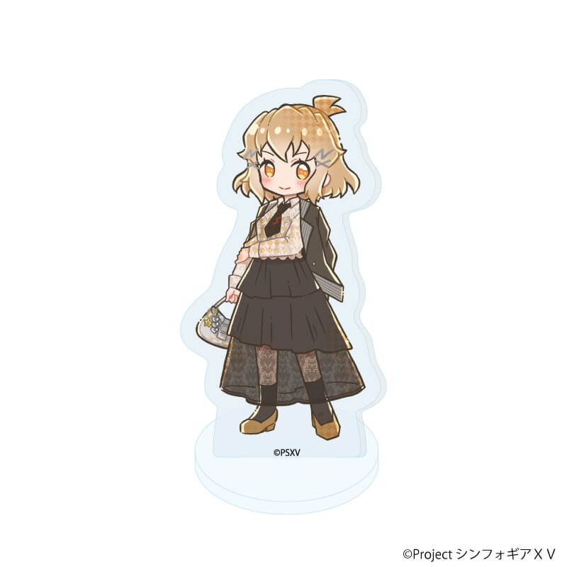 アクリルぷちスタンド「戦姫絶唱シンフォギアＸＶ」17/コンプリートセット(全8種) 雑誌モデルVer.(POP Artイラスト)