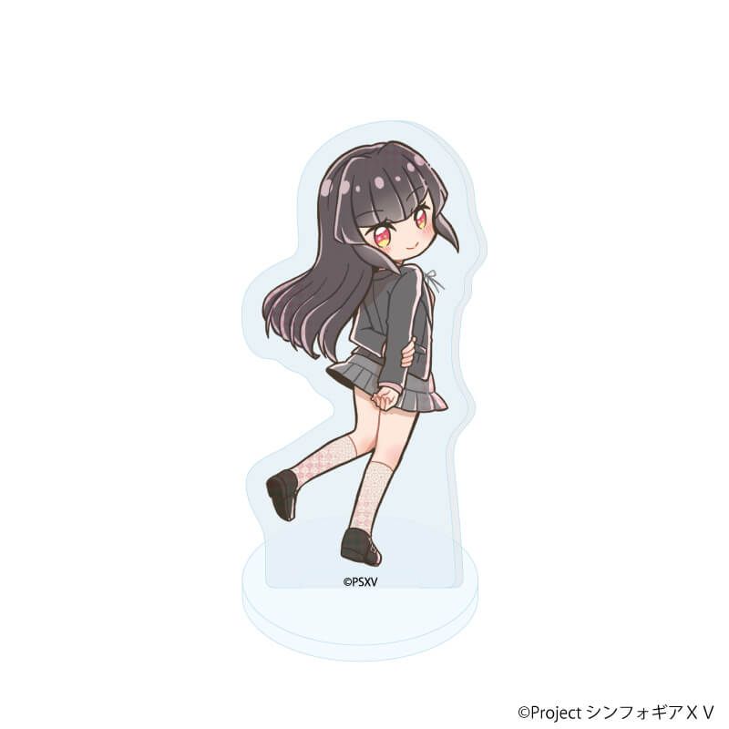 アクリルぷちスタンド「戦姫絶唱シンフォギアＸＶ」17/コンプリートセット(全8種) 雑誌モデルVer.(POP Artイラスト)