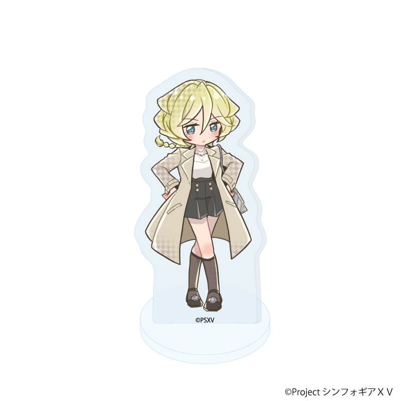 アクリルぷちスタンド「戦姫絶唱シンフォギアＸＶ」17/コンプリートセット(全8種) 雑誌モデルVer.(POP Artイラスト)