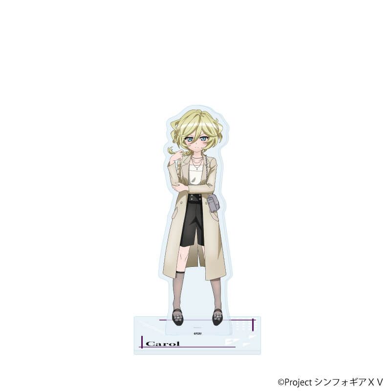 アクリルスタンド「戦姫絶唱シンフォギアＸＶ」70/キャロル・マールス・ディーンハイム 雑誌モデルVer.(描き下ろしイラスト)