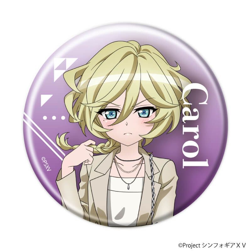 缶バッジ「戦姫絶唱シンフォギアＸＶ」28/コンプリートセット(全8種) 雑誌モデルVer.(描き下ろしイラスト)