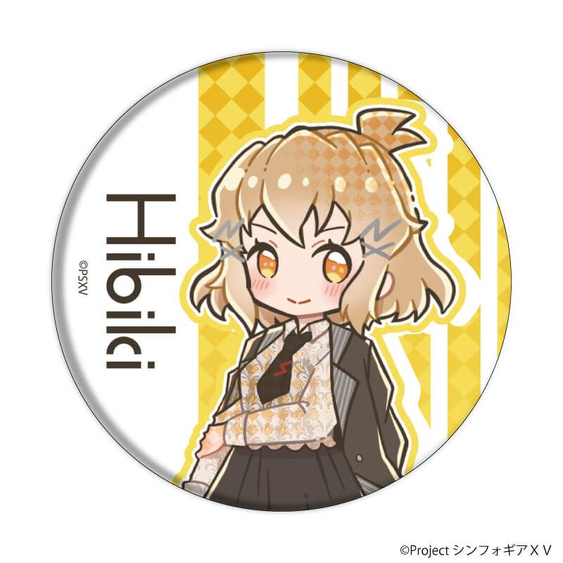 缶バッジ「戦姫絶唱シンフォギアＸＶ」29/ブラインド(8種) 雑誌モデルVer.(POP Artイラスト)