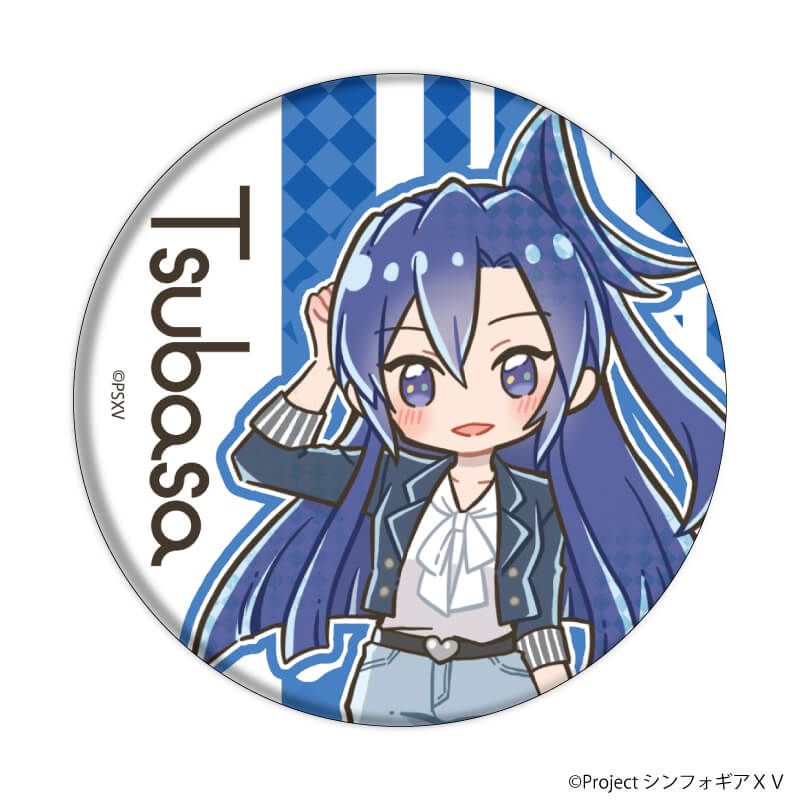 缶バッジ「戦姫絶唱シンフォギアＸＶ」29/ブラインド(8種) 雑誌モデルVer.(POP Artイラスト)