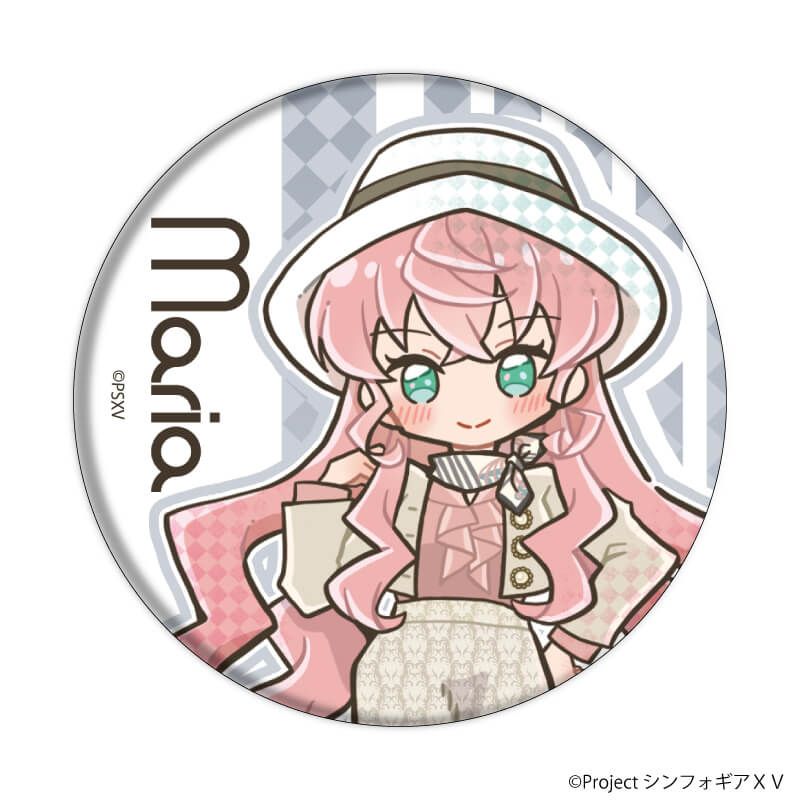 缶バッジ「戦姫絶唱シンフォギアＸＶ」29/ブラインド(8種) 雑誌モデルVer.(POP Artイラスト)