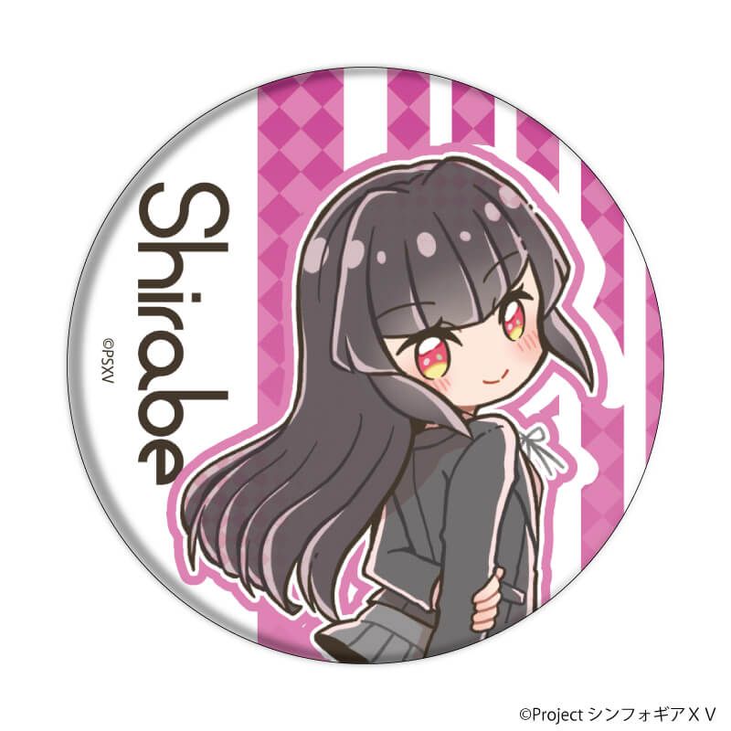 缶バッジ「戦姫絶唱シンフォギアＸＶ」29/ブラインド(8種) 雑誌モデルVer.(POP Artイラスト)