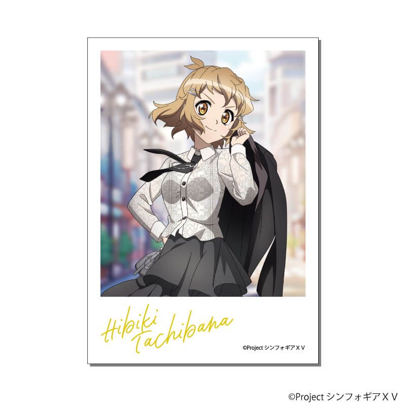 ミニフォト「戦姫絶唱シンフォギアＸＶ」01/ブラインド(8種) 雑誌モデルVer.(描き下ろしイラスト)