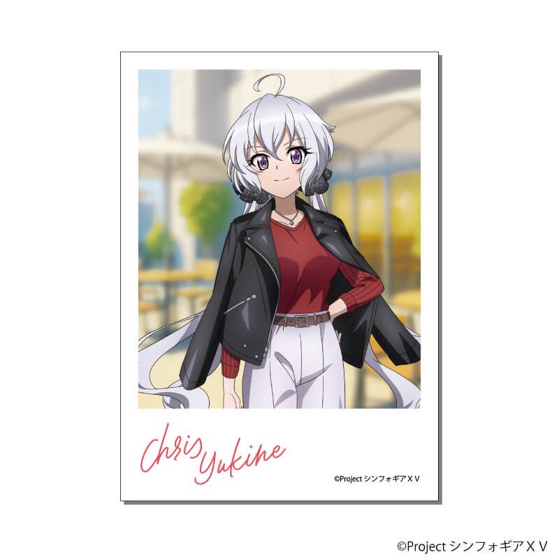 ミニフォト「戦姫絶唱シンフォギアＸＶ」01/ブラインド(8種) 雑誌モデルVer.(描き下ろしイラスト)