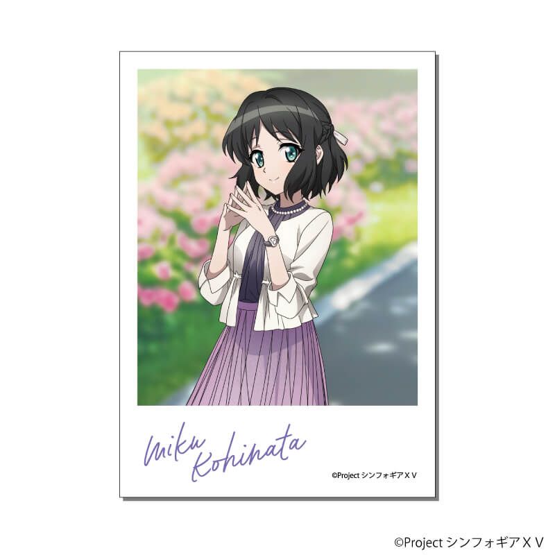 ミニフォト「戦姫絶唱シンフォギアＸＶ」01/ブラインド(8種) 雑誌モデルVer.(描き下ろしイラスト)