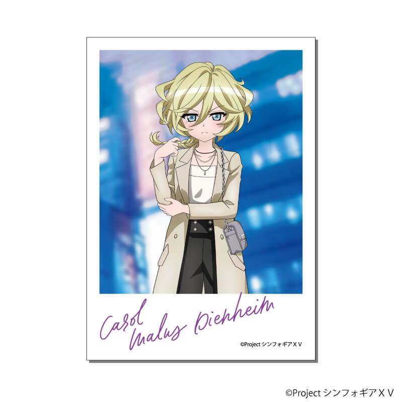 ミニフォト「戦姫絶唱シンフォギアＸＶ」01/ブラインド(8種) 雑誌モデルVer.(描き下ろしイラスト)