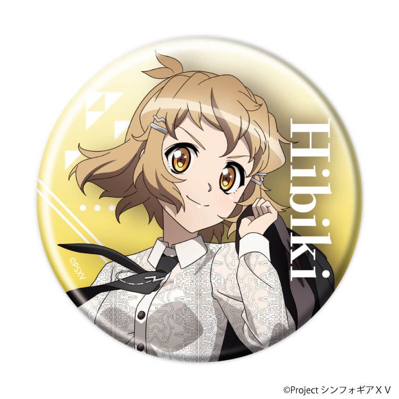 缶バッジ「戦姫絶唱シンフォギアＸＶ」28/ブラインド(8種) 雑誌モデルVer.(描き下ろしイラスト)