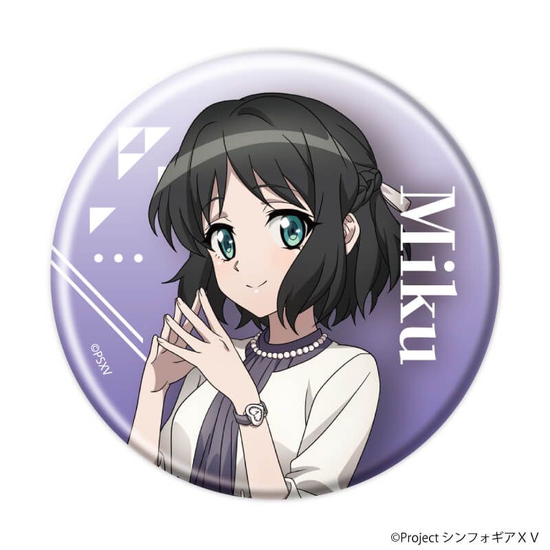 缶バッジ「戦姫絶唱シンフォギアＸＶ」28/ブラインド(8種) 雑誌モデルVer.(描き下ろしイラスト)