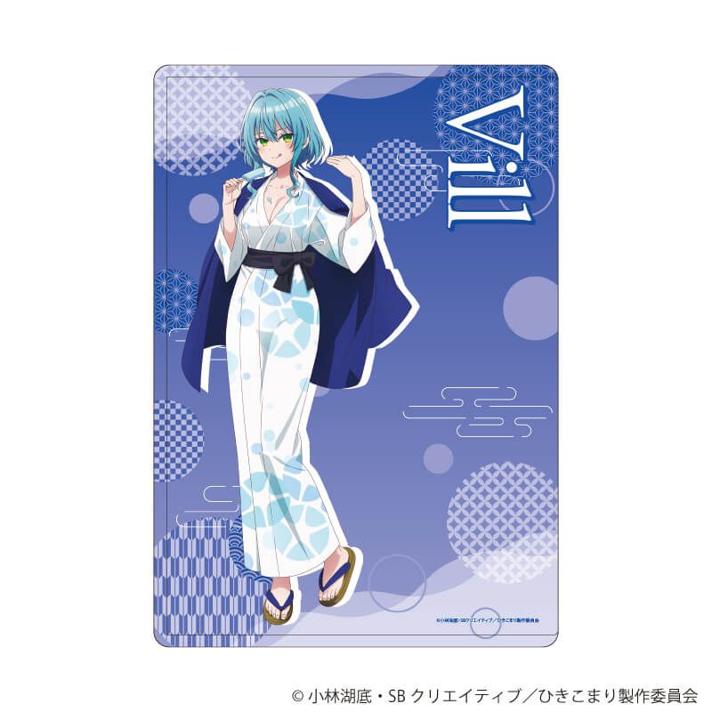 キャラクリアケース「ひきこまり吸血姫の悶々」02/ヴィルヘイズ 浴衣ver(描き下ろしイラスト)