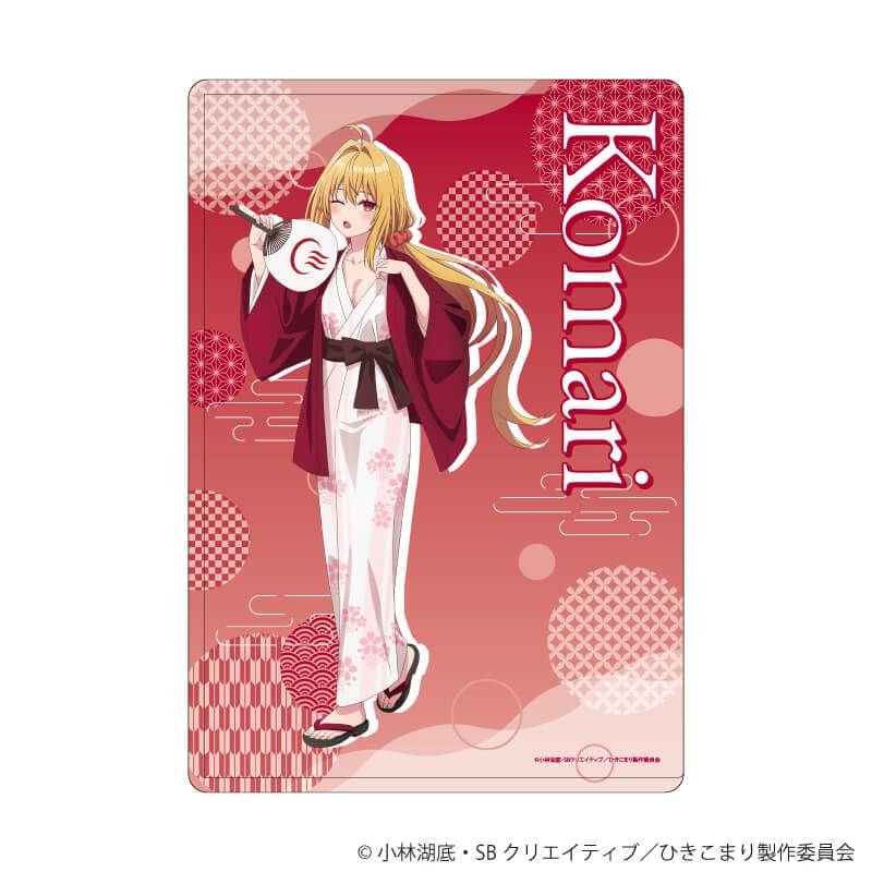 キャラクリアケース「ひきこまり吸血姫の悶々」01/テラコマリ・ガンデスブラッド 浴衣ver(描き下ろしイラスト)