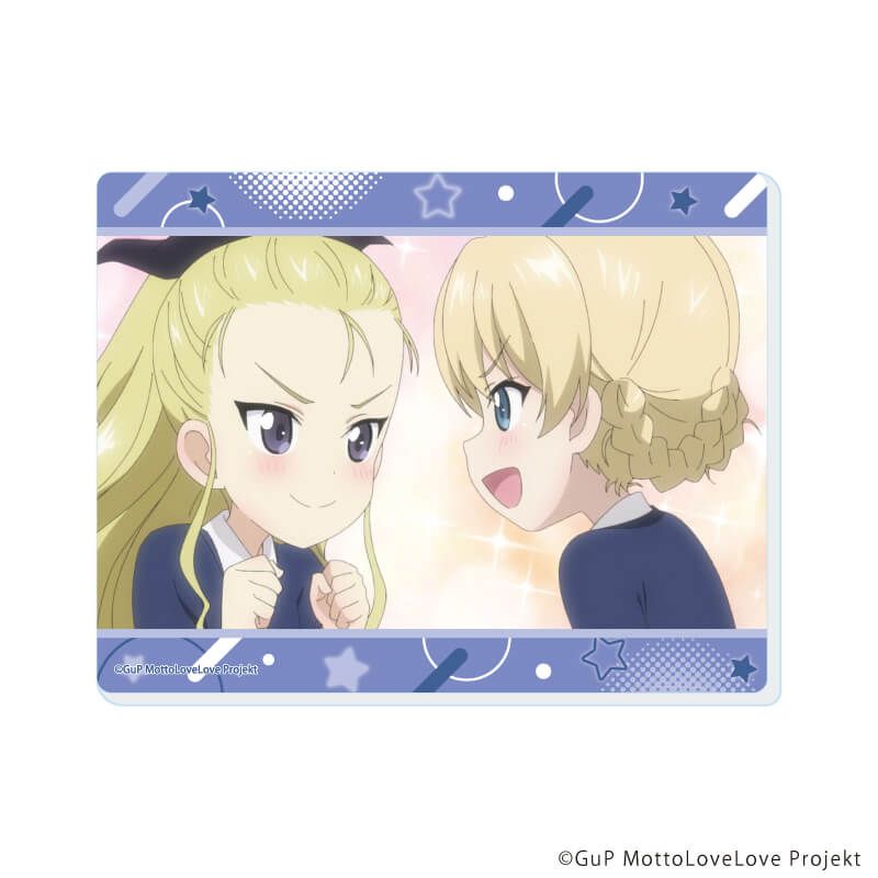 アクリルカード「ガールズ＆パンツァー もっとらぶらぶ作戦です！」07/コンプリートセット(全10種)(場面写イラスト)