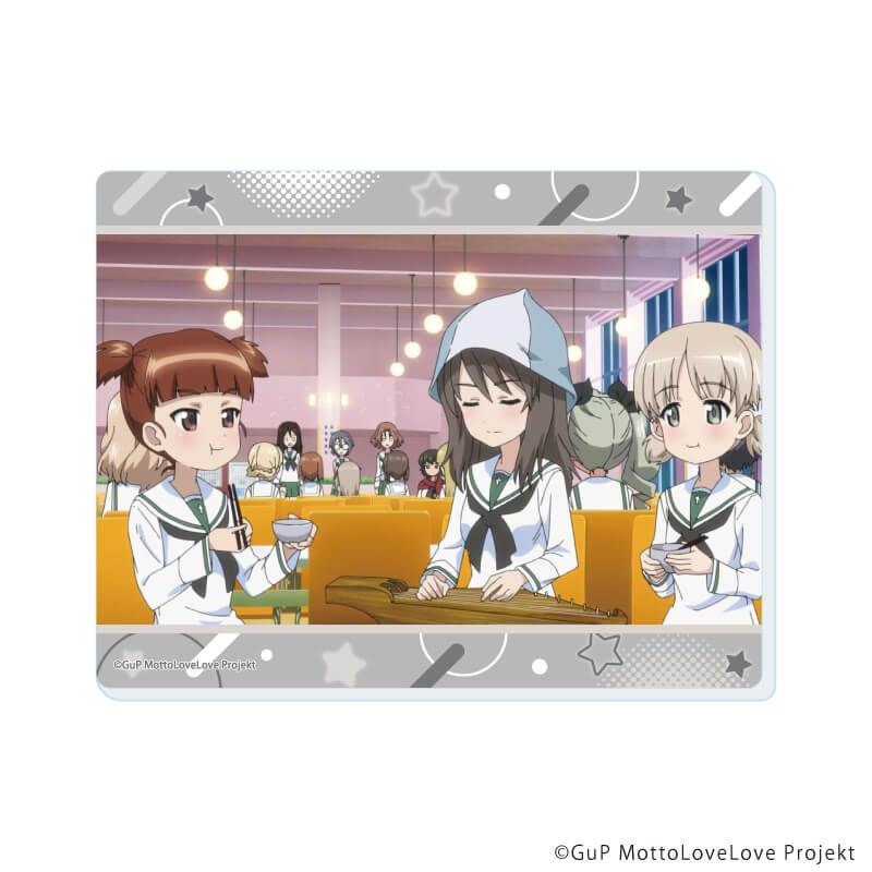 アクリルカード「ガールズ＆パンツァー もっとらぶらぶ作戦です！」07/コンプリートセット(全10種)(場面写イラスト)